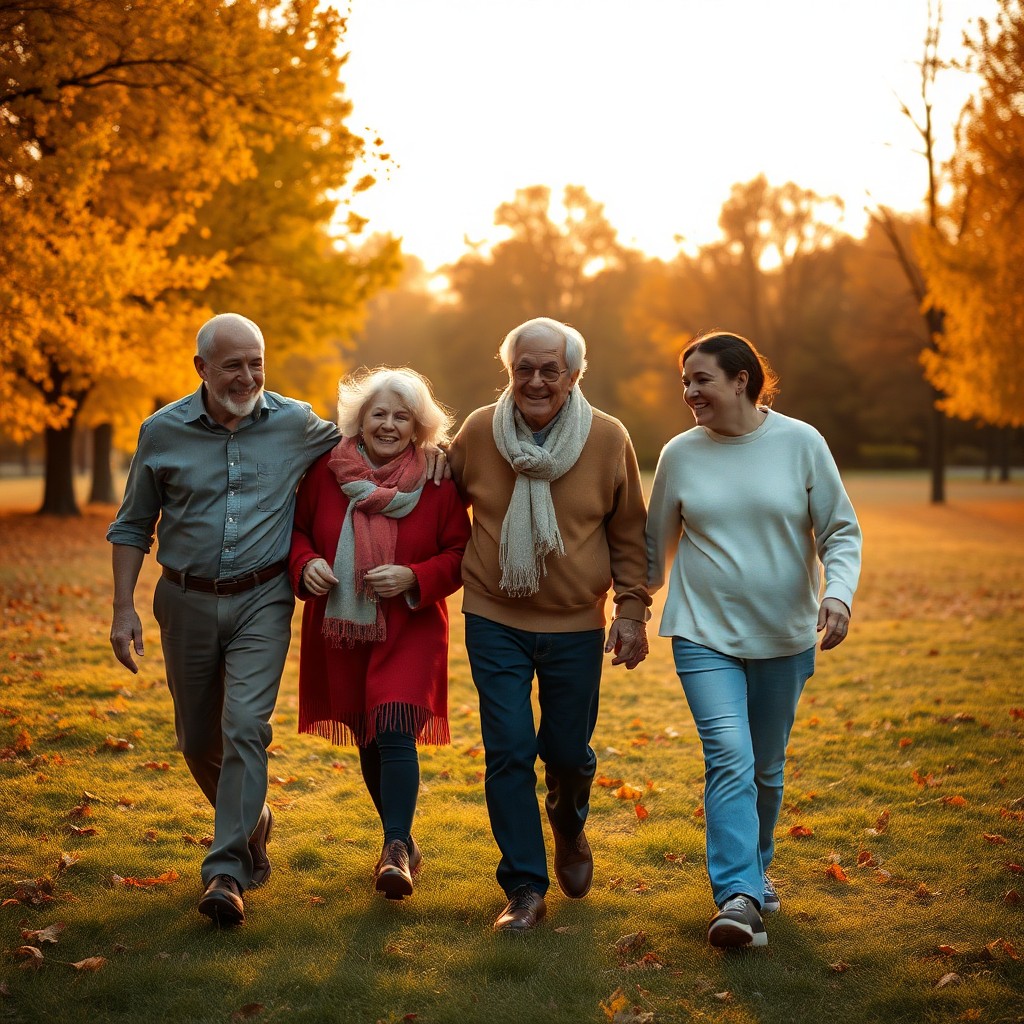Bridge of light connecting two glowing amber orbs